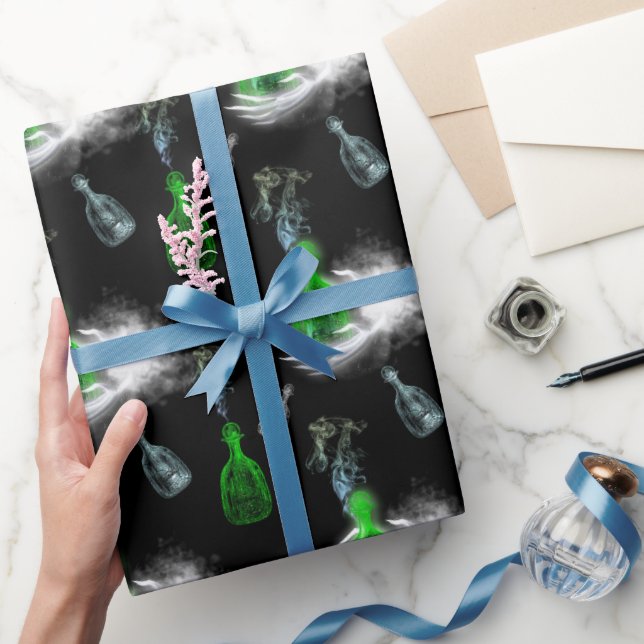 Spooky Ghostly Hands Halloween  Wrapping Paper (Gifting)