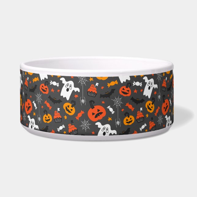 Spooky Ghosts and pumpkins (Front)
