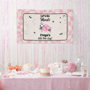 Spooky Ghoul Halloween Any Age Birthday Banner