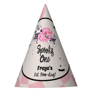 Spooky Ghoul Halloween First Birthday  Party Hat