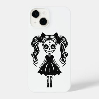 Spooky Girl Doll iPhone 14 Case