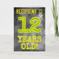 Spooky Glowing Aura Look "12 YEARS OLD!" + Name