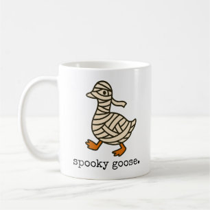 Spooky Goose Mug, Silly Mummy Coffee Mug