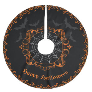 Spooky Goth Halloween Tree Skirt