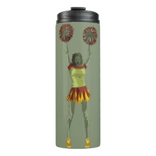 Spooky Gothic Cheer Art Thermal Tumbler