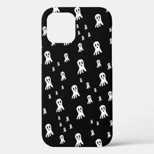 Spooky Gothic Ghost Illustration iPhone 12 Case