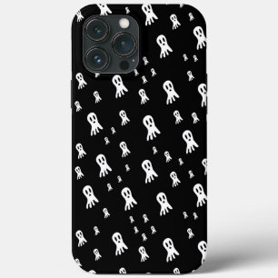Spooky Gothic Ghost Illustration iPhone 13 Pro Max Case