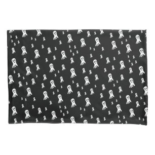 Spooky Gothic Ghost Illustration Pillowcase