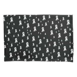 Spooky Gothic Ghost Illustration Pillowcase