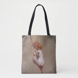 Spooky Gothic Witches' Sabbath & Celestial Falero Tote Bag