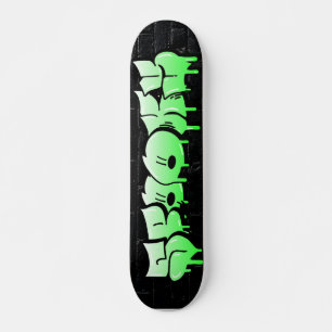 Spooky Graffiti Custom Personalized Skateboard
