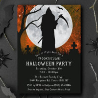 Spooky Grim Reaper Graveyard Halloween Party