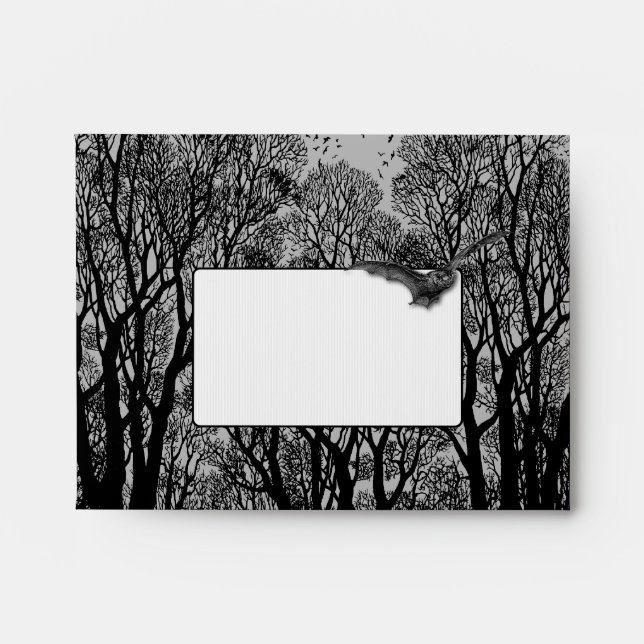 Spooky Halloween A2 Envelopes (Front)