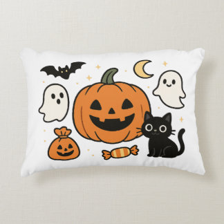 Spooky Halloween Accent Pillow