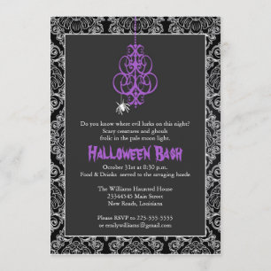 Spooky Halloween Bash Invitation
