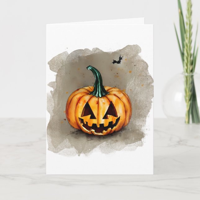 Spooky Halloween Card (Front)