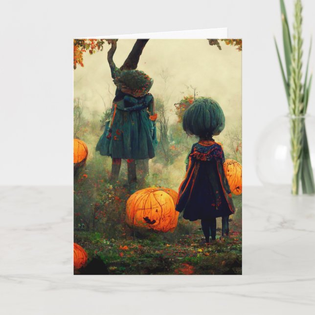 Spooky Halloween Card (Front)