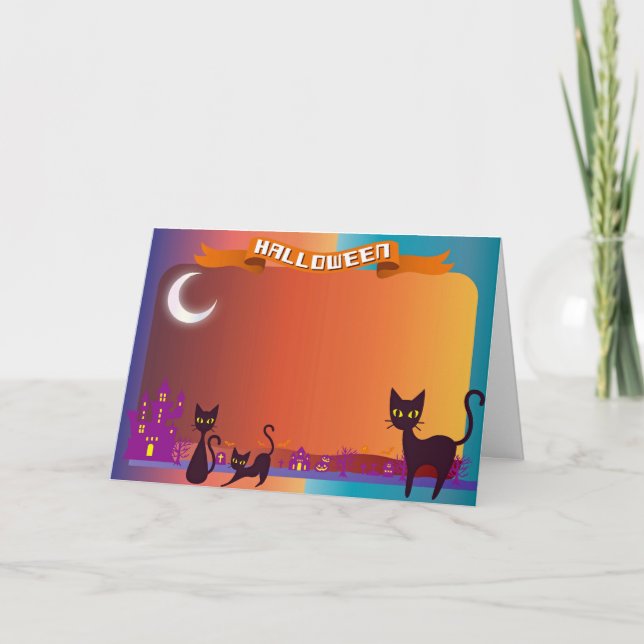 Spooky Halloween Card (Front)