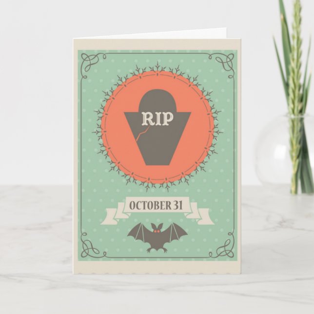 Spooky Halloween Card (Front)