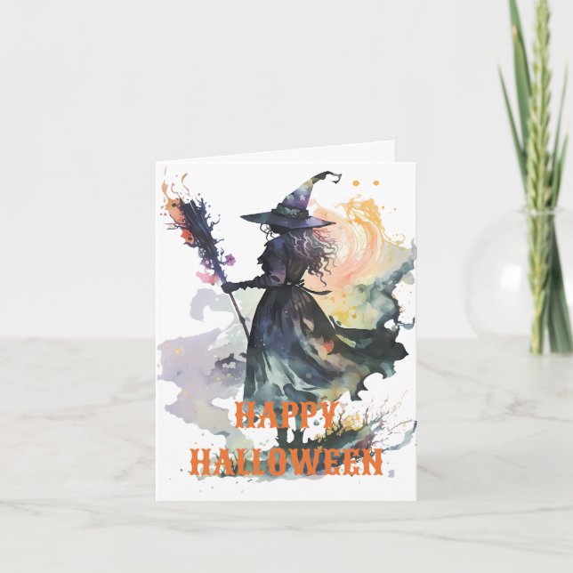 Spooky Halloween Card (Front)