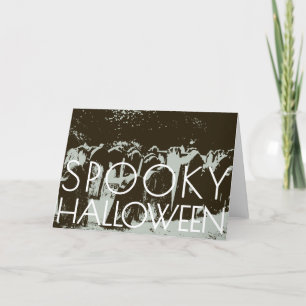 Spooky Halloween Card Template