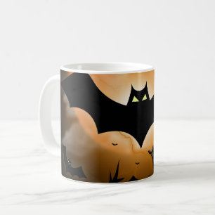 Spooky Halloween Coffee Mug Haunted House Cozy