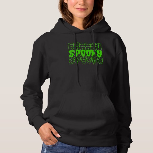 Spooky Halloween Creepy Hoodie (Front)