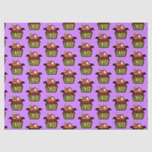Spooky Halloween Cupcake Tissue Paper