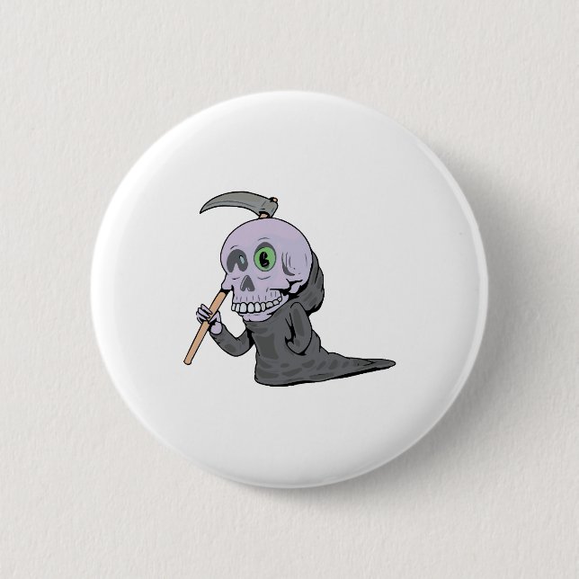 Spooky Halloween design 2 Inch Round Button (Front)