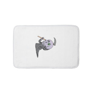 Spooky Halloween design Bath Mat