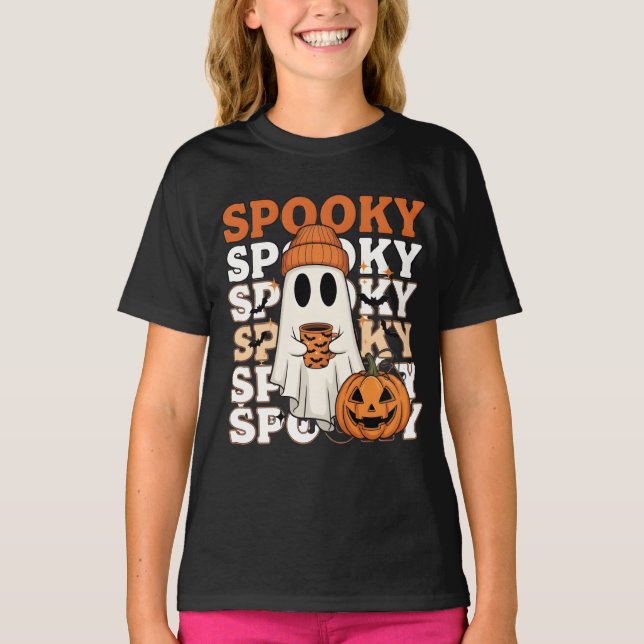 Spooky Halloween Design T-Shirt (Front)