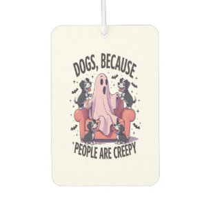 Spooky Halloween Dog Spooky Ghost (2) Air Freshener