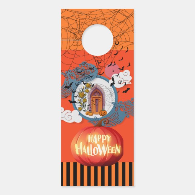 Spooky Halloween Door Hanger (Front)