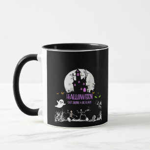 Spooky Halloween Eat Drink And Be Scary Classic Mug