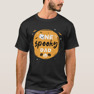 Spooky Halloween Family Matching Dad Trick Treat T-Shirt