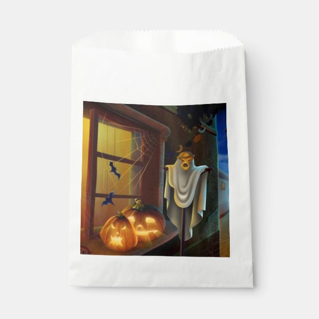 Spooky Halloween Favour Bag (Front)