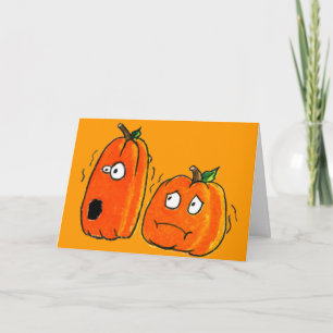 SPOOKY HALLOWEEN greeting card