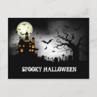Spooky halloween Haunted House