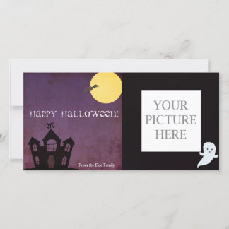 Spooky Halloween Holiday Card