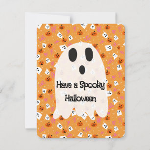 Spooky Halloween Holiday Card