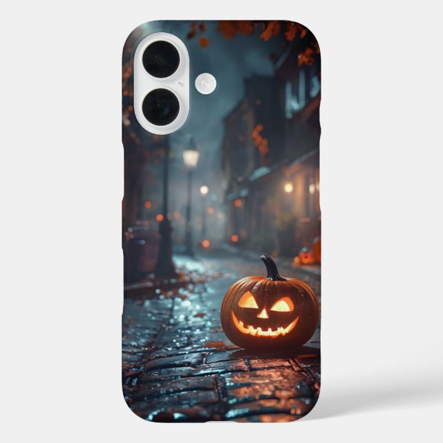 Spooky Halloween Jack-O'-Lantern Case-Mate iPhone Case (Back)