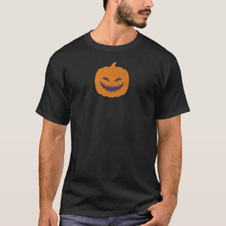 Spooky Halloween Jack-O-Lantern Pumpkin Image T-Shirt