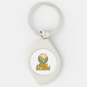 spooky halloween keychain