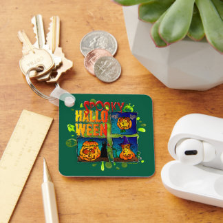 Spooky Halloween Keychain