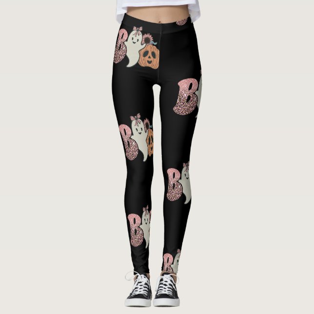 Spooky Halloween  Leggings (Front)