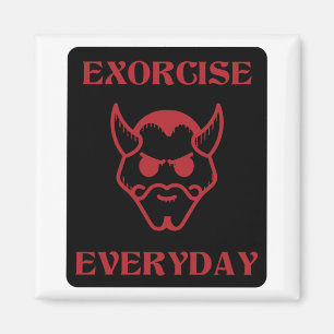 Spooky Halloween Magnet