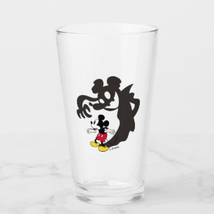 Spooky Halloween Mickey Mouse Glass