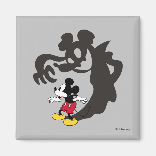 Spooky Halloween Mickey Mouse Magnet (Front)