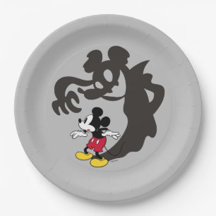Spooky Halloween Mickey Mouse Paper Plate