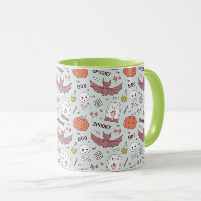 Spooky Halloween Mug (Front Right)